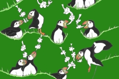 11 Eleven Puffins Puffing (Hot Air Rising)